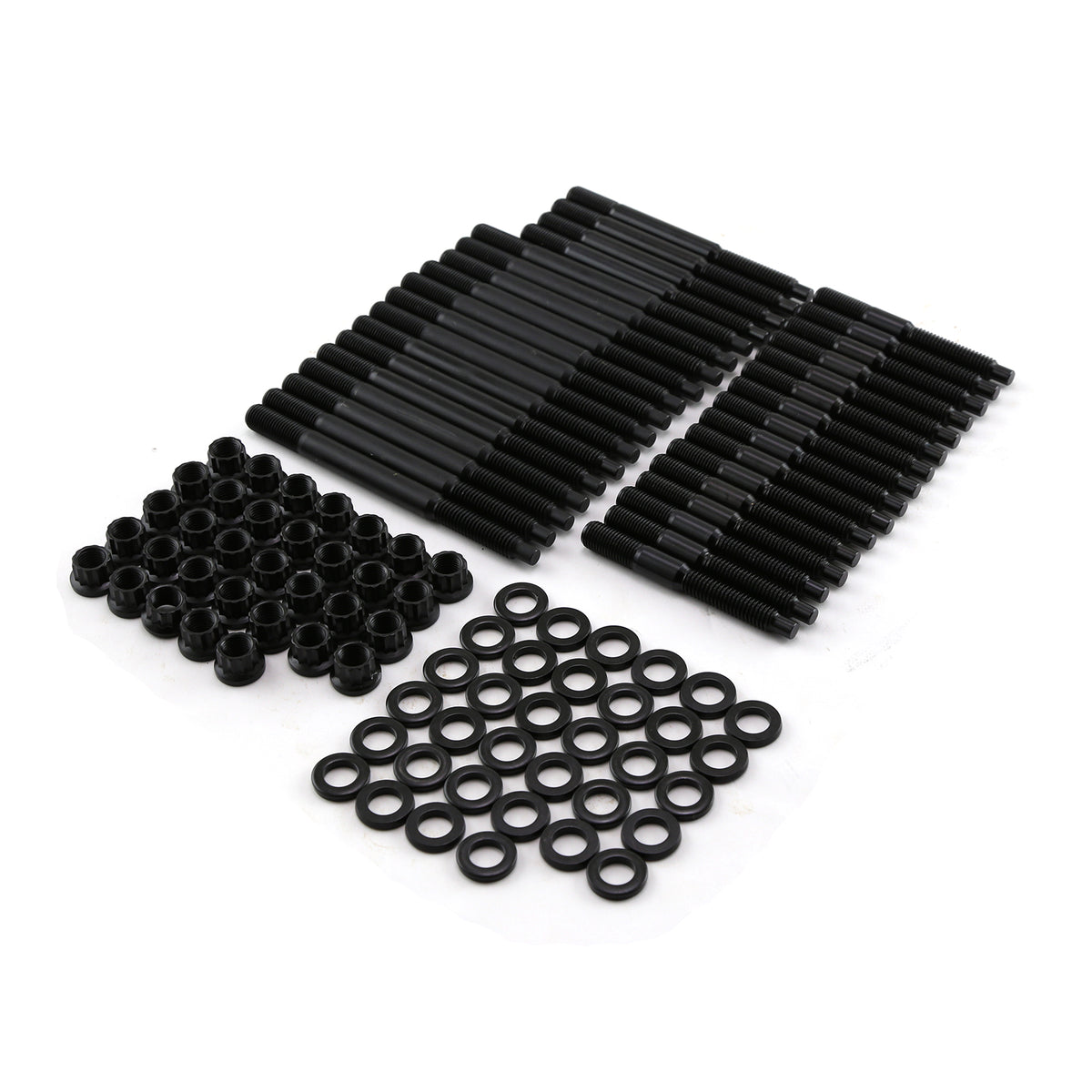 Chevy SBC 350 3/8" to 7/16" DONOVAN Aluminum Block Head Stud Kit
