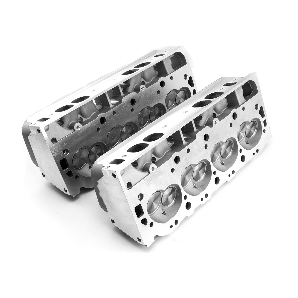 Chevy BBC 454 320cc 119cc Hydraulic Flat Assembled Cylinder Heads