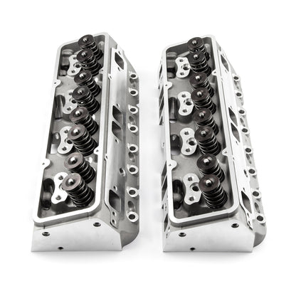 Chevy SBC 350 190cc 64cc Straight Hydraulic Flat Assembled Cylinder Heads