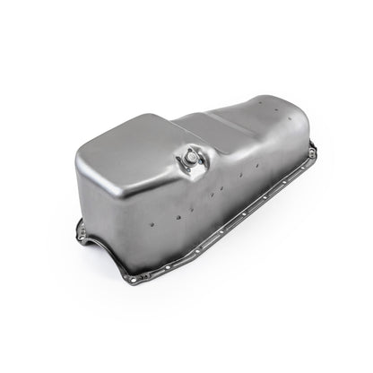 Chevy SBC 350 2Pcs Rms 1980-85 P/Side Replacement Oil Pan [Natural]