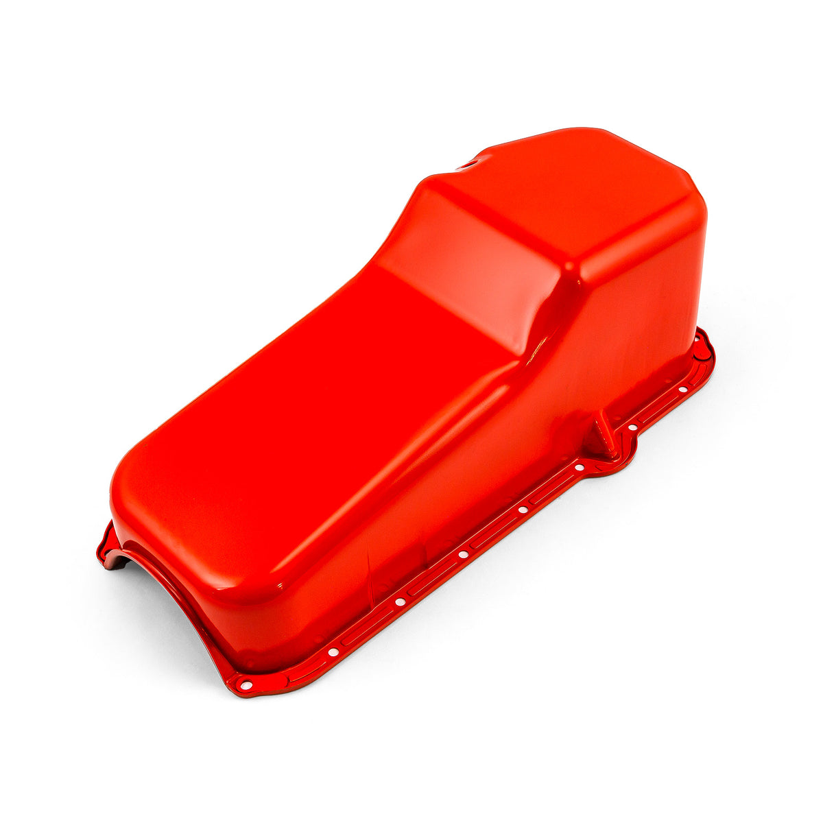 Chevy SBC 350 2Pcs Rms 1980-85 P/Side Replacement Oil Pan [Orange]