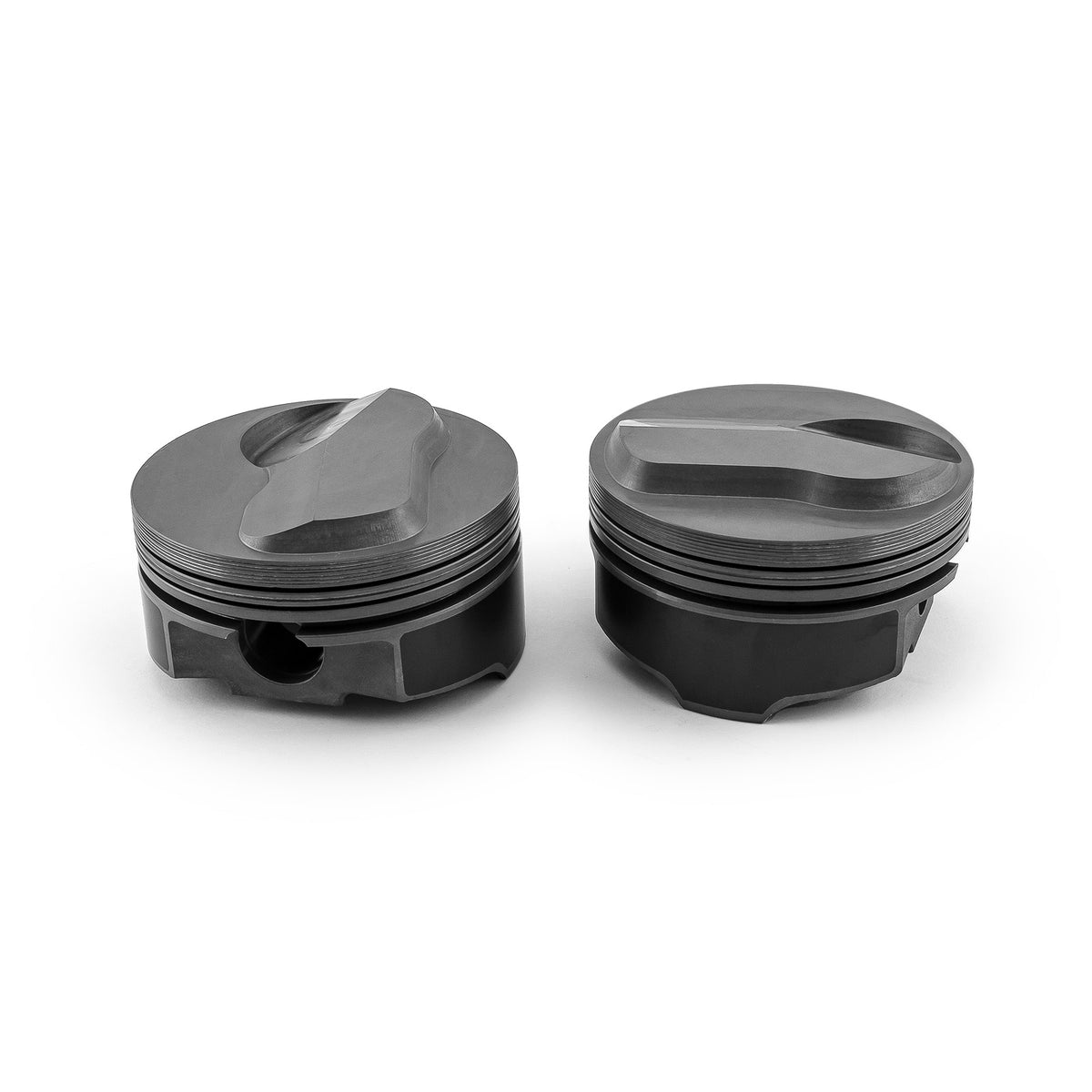 Chevy BBC 454 6.385" 4.600" Bore 1.270" 0.990" Dome Top Forged Pistons