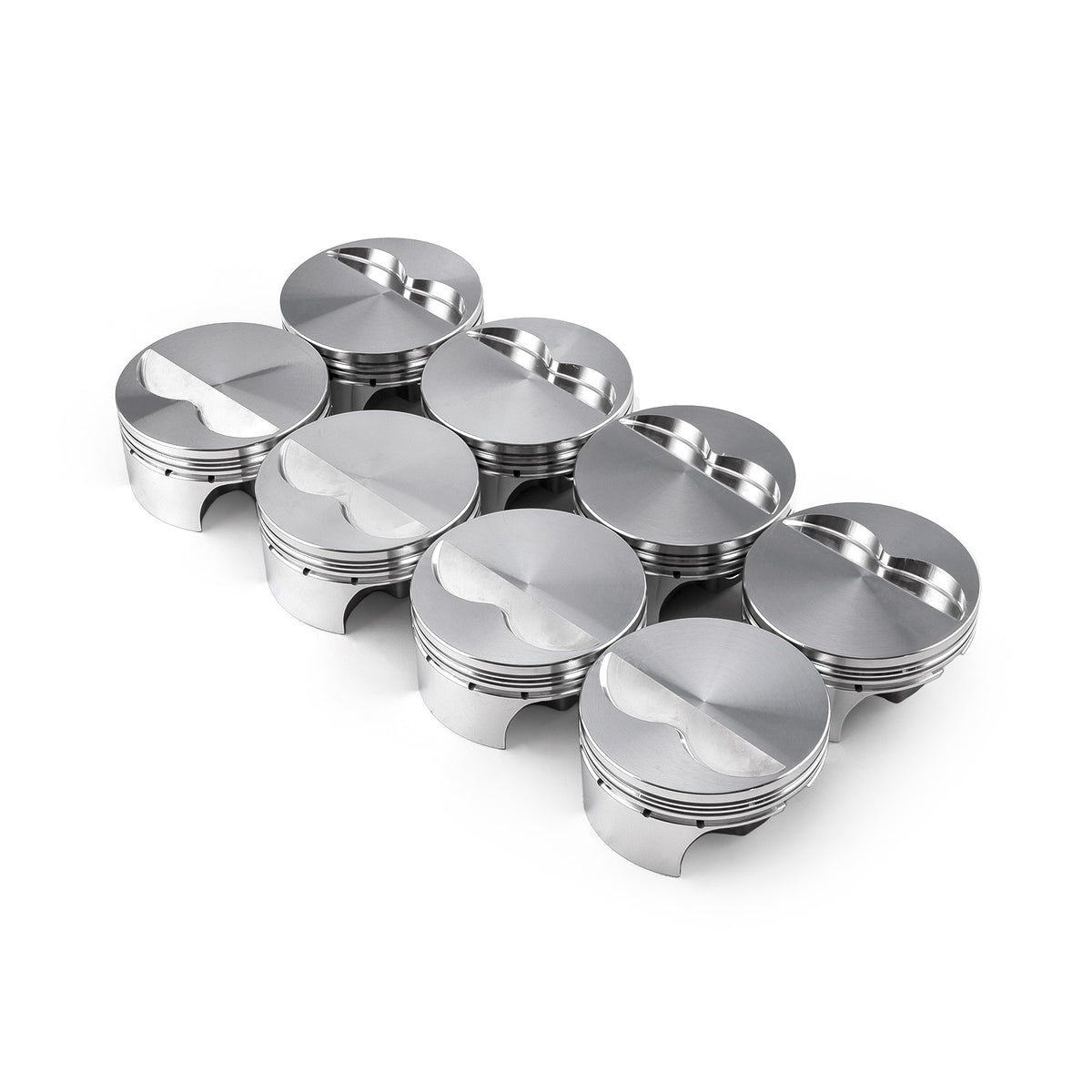 Chevy SBC 383 ci 6.0" 4.040" 1.100" 0.927" Flat Top Forged Pistons