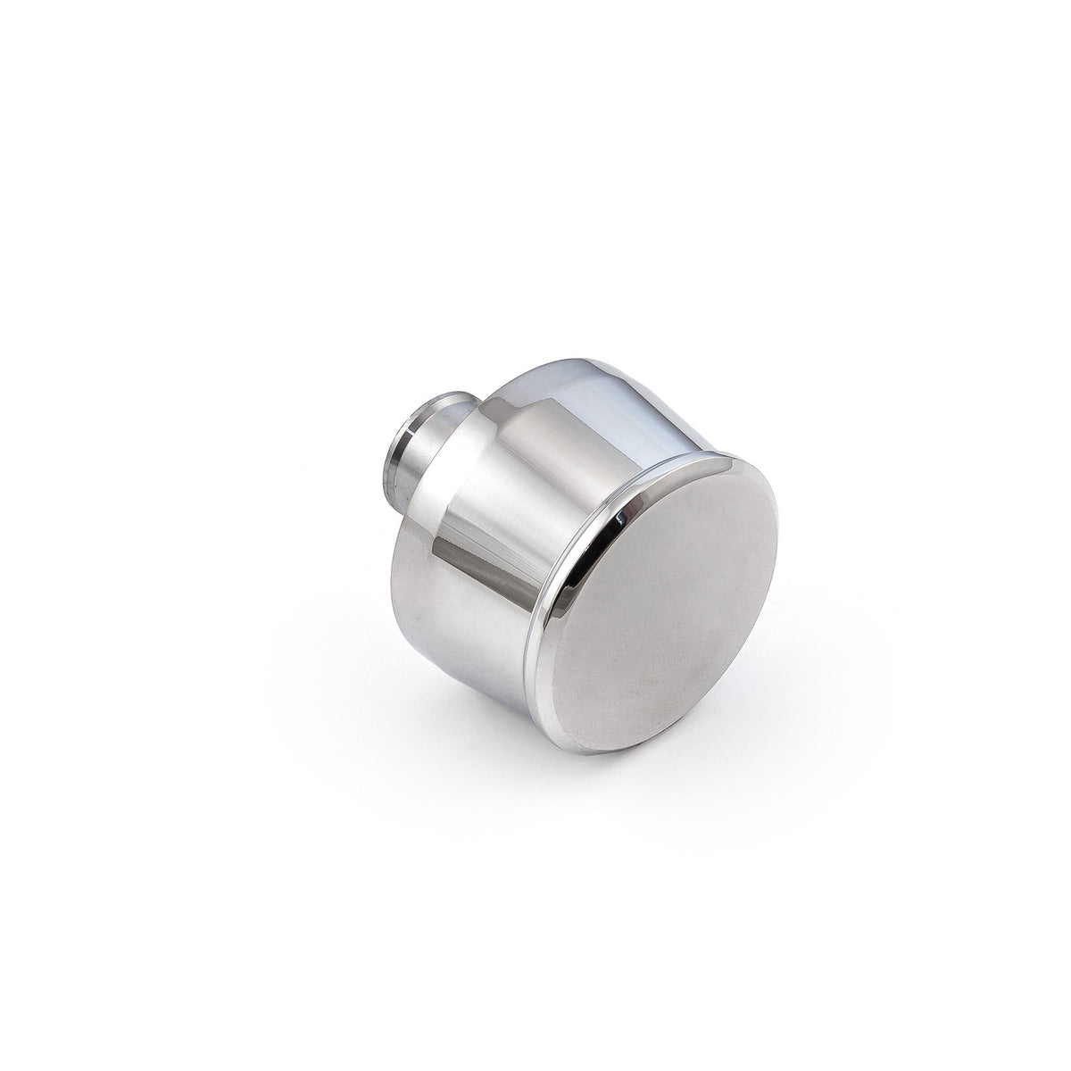 Polished Aluminum Valve Cover Breather Cap & Gromment (Push In)