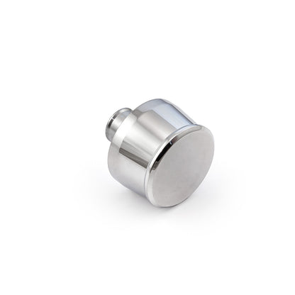 Polished Aluminum Valve Cover Breather Cap & Gromment (Push In)