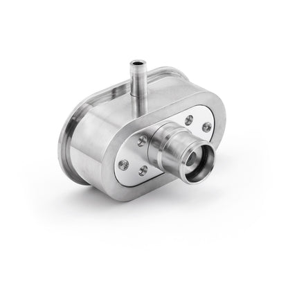 Classic Finned Valve Cover Aluminum Breather Cap, 1" Grommet & PCV Vent Tube