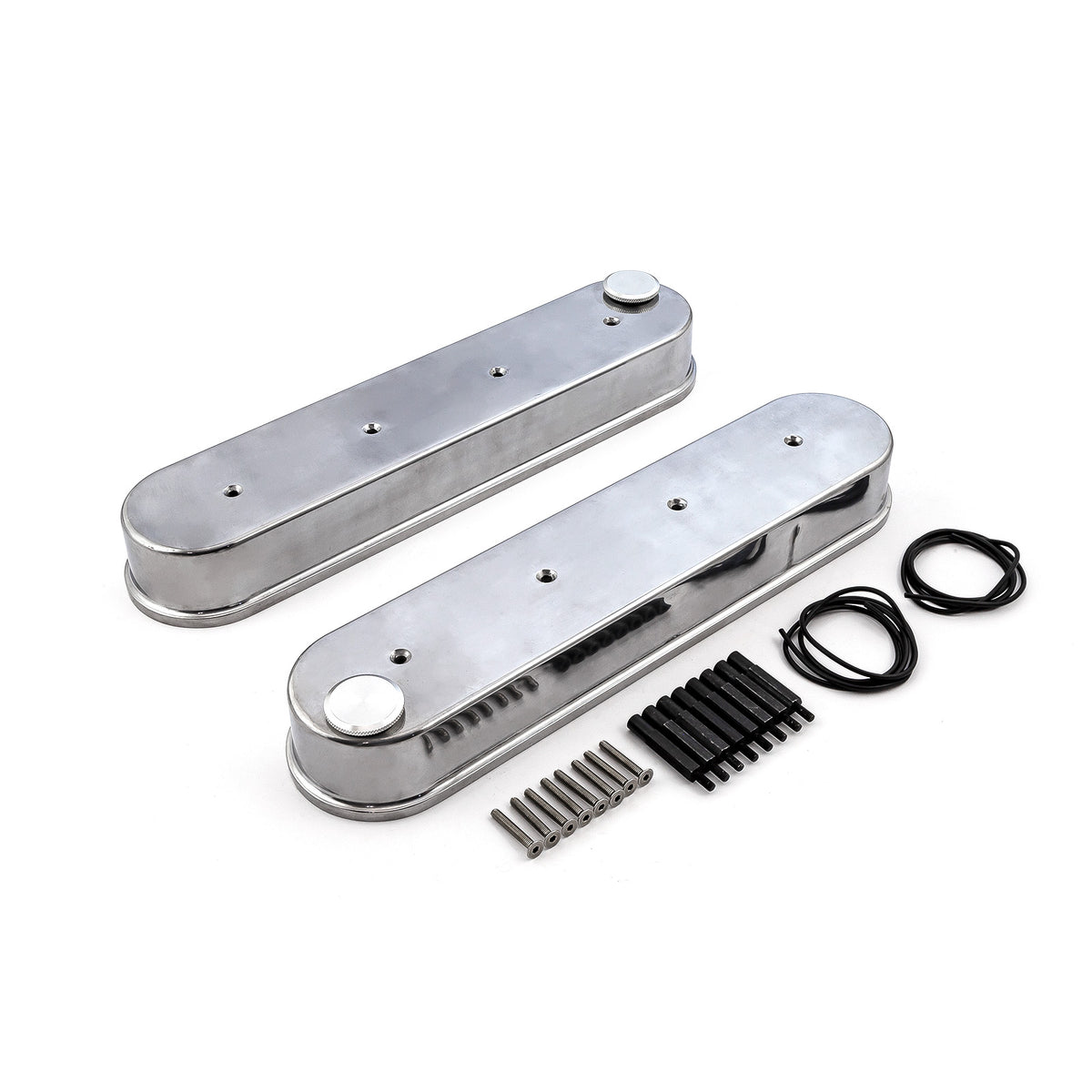 Chevy LS1 LS2 LS3 LS6 LS7 Cast Aluminum Valve Covers - w/o Coil Mounts