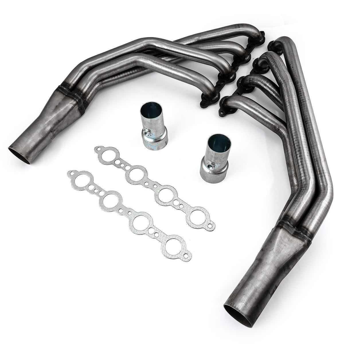 Chevy LS Camaro 10-14 Raw Steel Exhaust Headers O2 Sensor Insertion