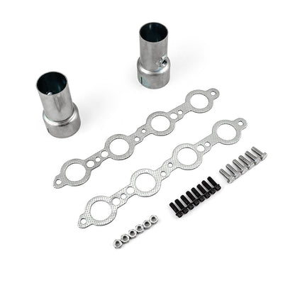 Chevy LS Camaro 10-14 Raw Steel Exhaust Headers O2 Sensor Insertion