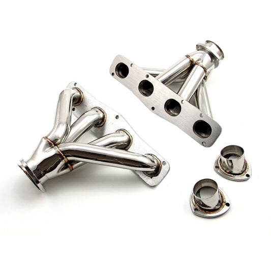 Chrysler Hemi 331 392 1 3/4" Tubing Block Hugger Ceramic Coated Headers