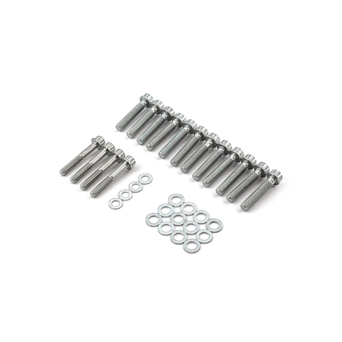 Ford 351C Cleveland 12 Point Steel Intake Manifold Bolt Kit
