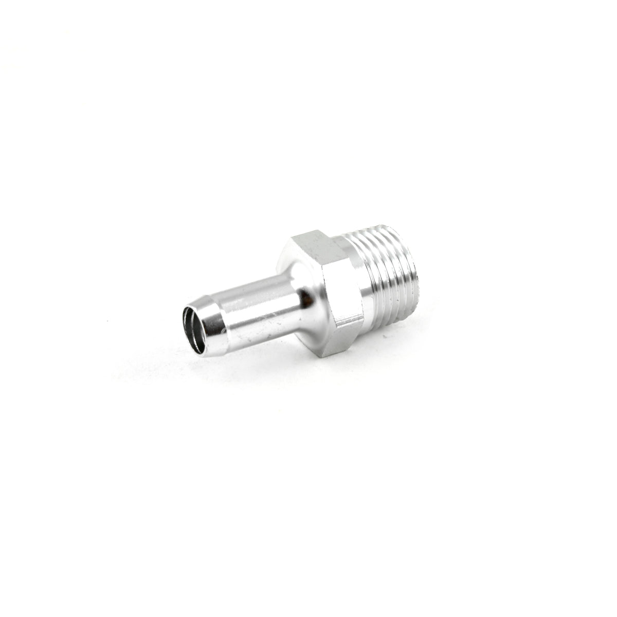 Aluminum Barb Fitting Straight Male 3/8" NPT to 3/8" Barb