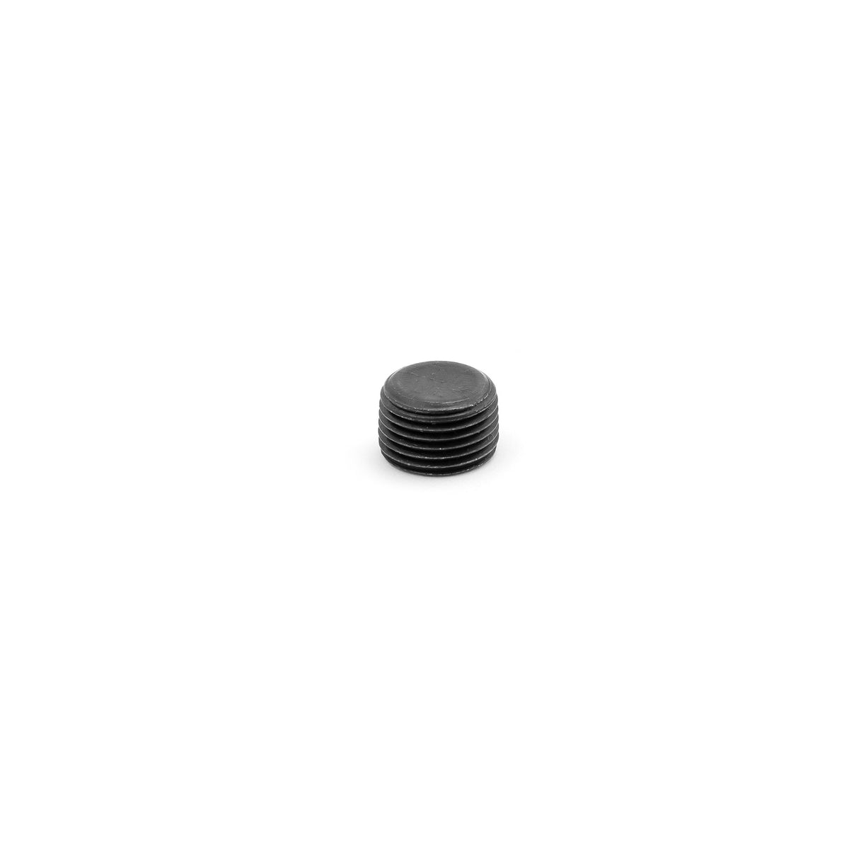 Internal Allen Head Pipe Plug Fitting 3/8" NPT Black Anodized