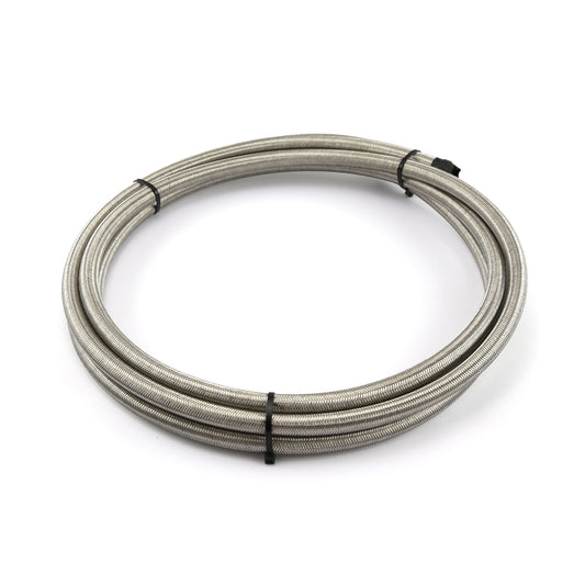 -8 AN 7/16" Stainless Steel Fuel Oil Braided Hose Line Per Length 1m / 3.3ft