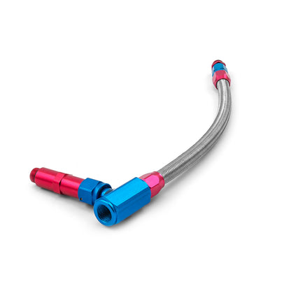 Braided Carburetor Fuel Inlet Line (Barry Grant/Demon)