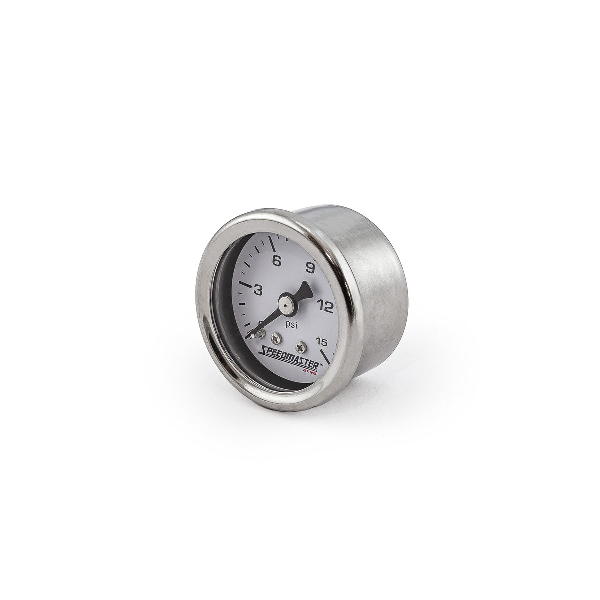 1-1/2" 0-15psi Fuel Pressure Gauge (Non Liquid)