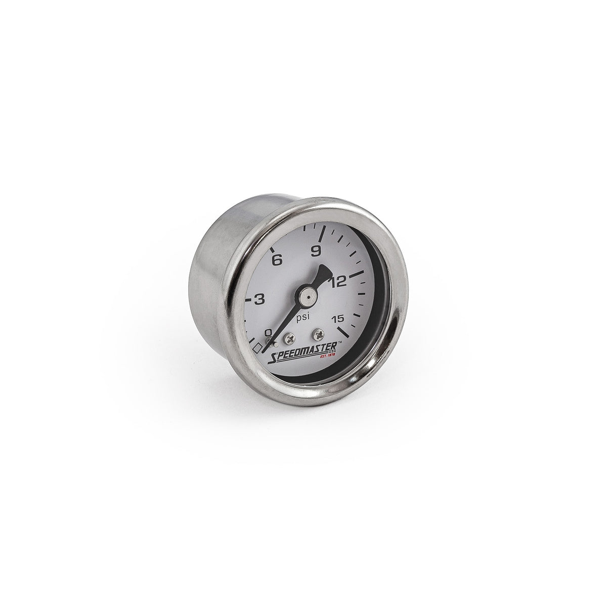 1-1/2" 0-15psi Fuel Pressure Gauge (Non Liquid)