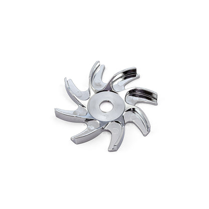 Universal Chrome Aluminum Alternator Fan