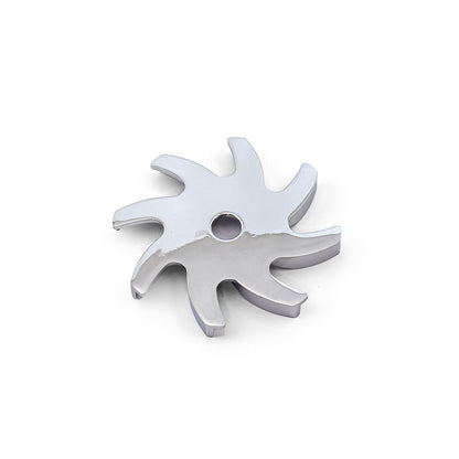 Universal Chrome Aluminum Alternator Fan