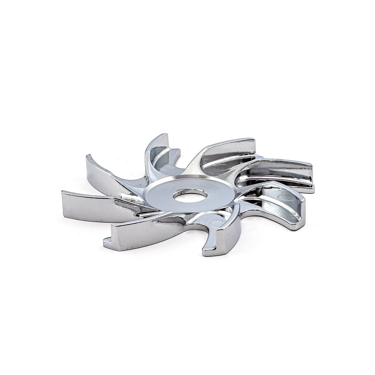 Universal Chrome Aluminum Alternator Fan