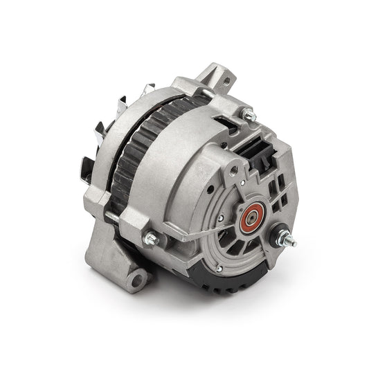 Universal GM 7935 CS130 V-Belt 130 Amp Alternator [Satin]