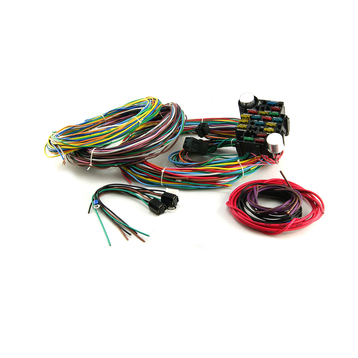 Universal 22 Circuit Wiring Harness Kit Street Rod Hot Rod Race Car