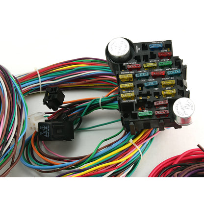 Universal 22 Circuit Wiring Harness Kit Street Rod Hot Rod Race Car