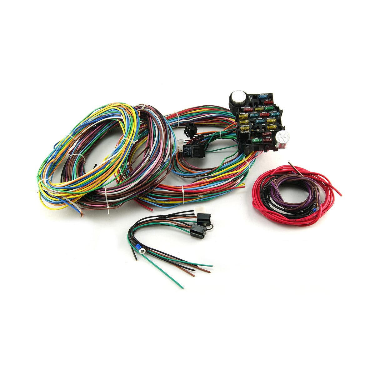Universal 22 Circuit Wiring Harness Kit Street Rod Hot Rod Race Car