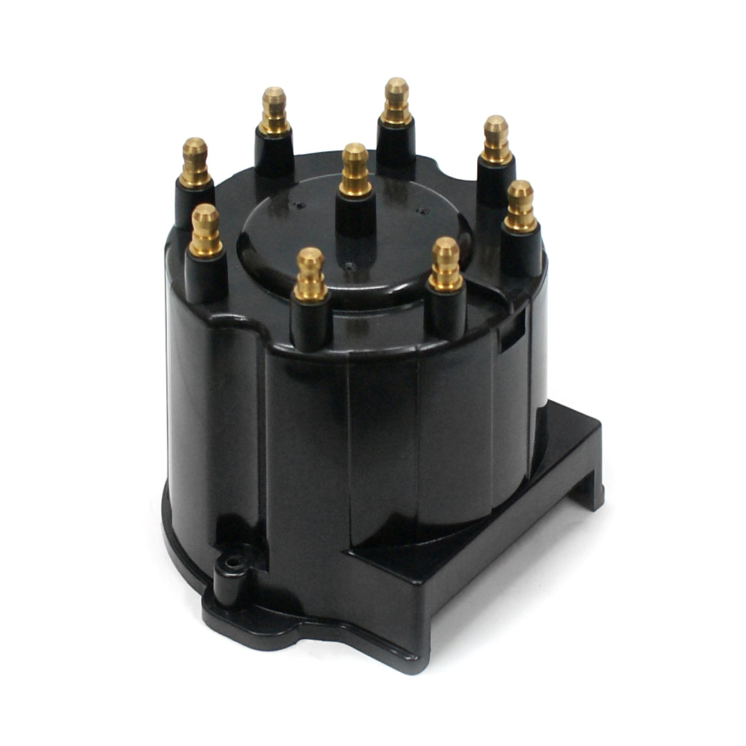 10000 Series Replacement Distributor Cap Brass Terminals - Black