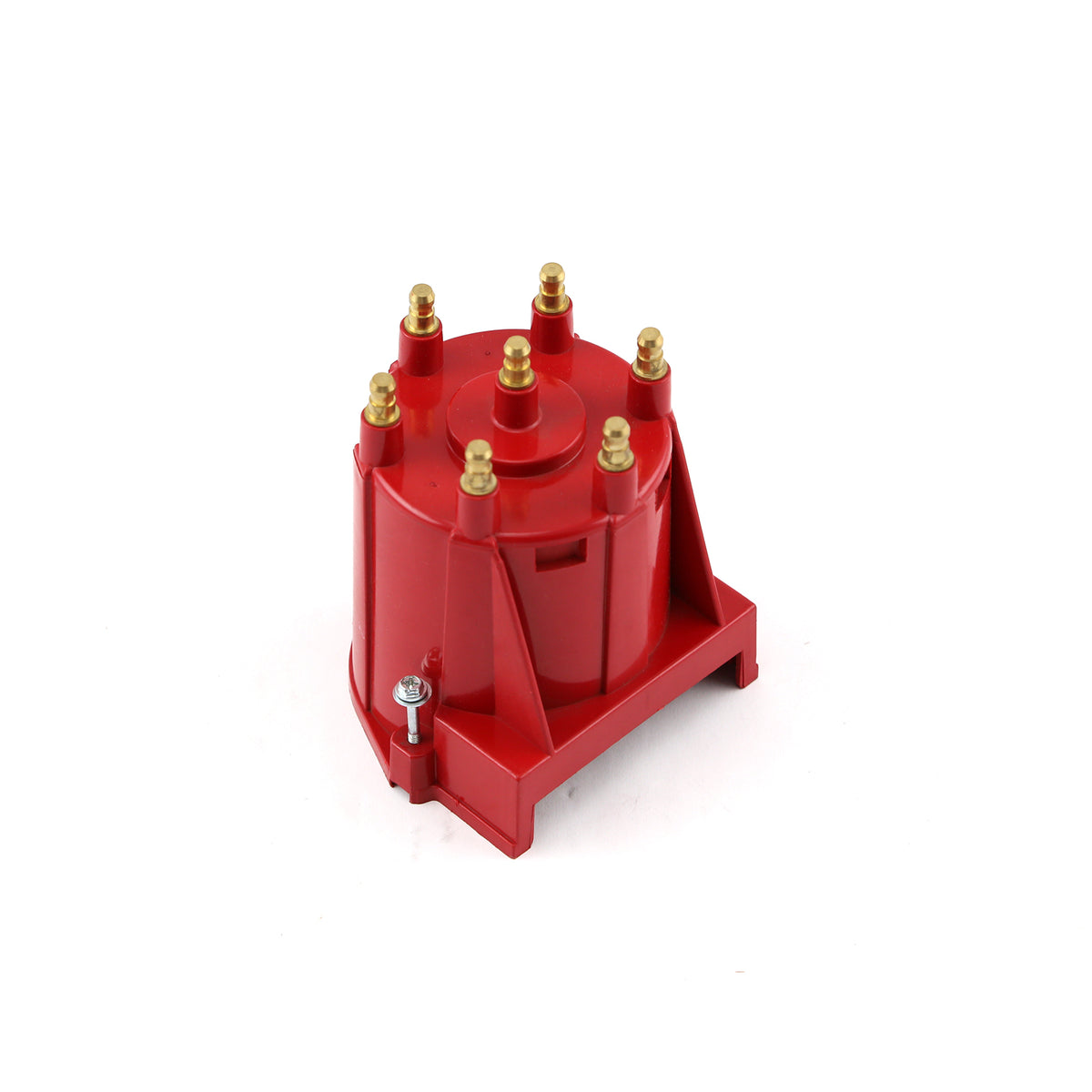 Pc10001-6 Series Replacement Distributor Cap Brass Terminals - Red