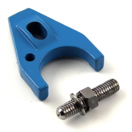 Chevy SBC 350 BBC 454 Blue Aluminum Distributor Hold Down Clamp