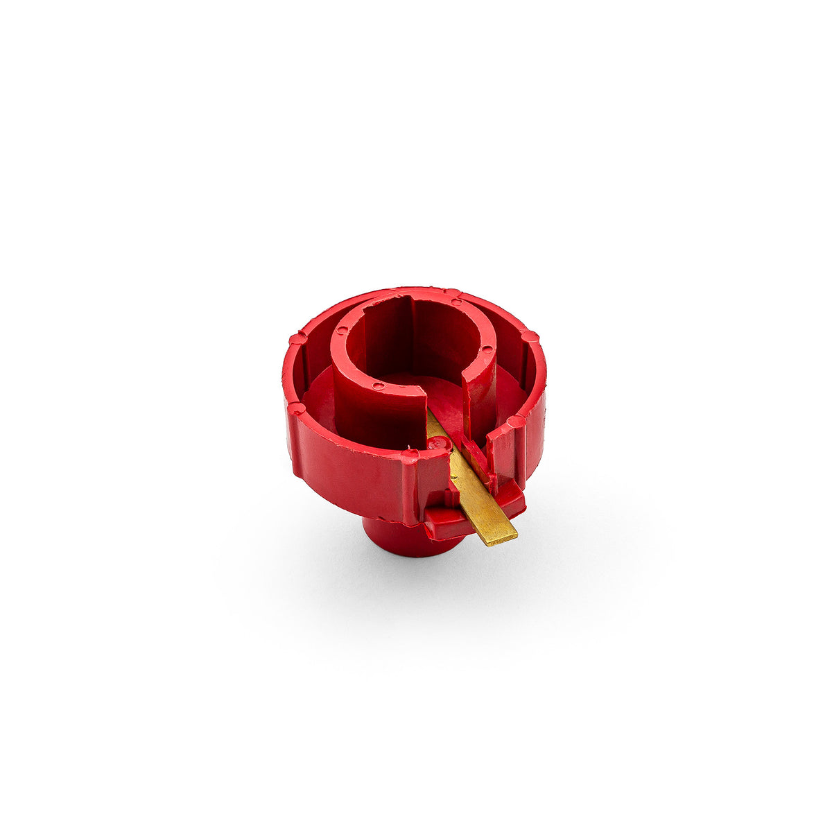 Chevy V6 4.3L Tbi Tpi EFI Vortec Series Distributor Rotor Button Only [Red]