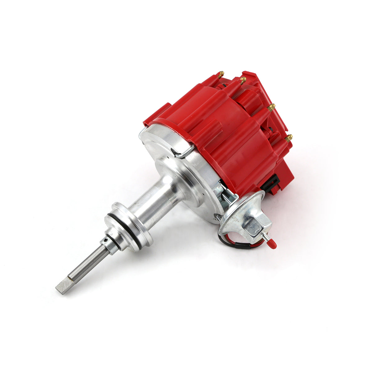Mopar Chrysler SB 318 340 360 6000 Series 65K Coil HEI Distributor [Red]