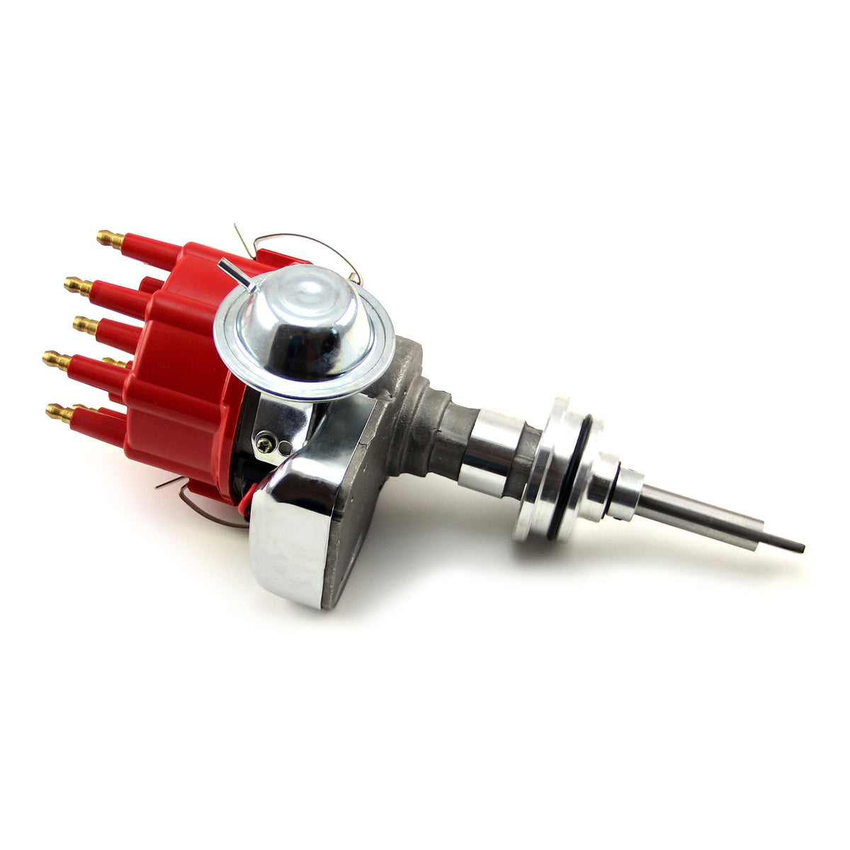 Mopar Chrysler SB 318 340 360 7000 Series Ready to Run Distributor [Red]