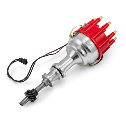 Ford 289 302 Windsor 8000 Series Pro Billet Distributor [Red]