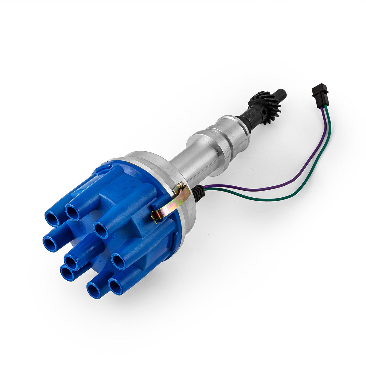 Ford 289 302 Windsor 8000 Series Pro Billet Distributor [Blue]