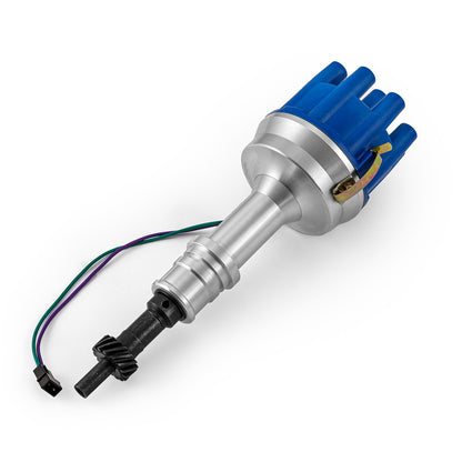 Ford 289 302 Windsor 8000 Series Pro Billet Distributor [Blue]