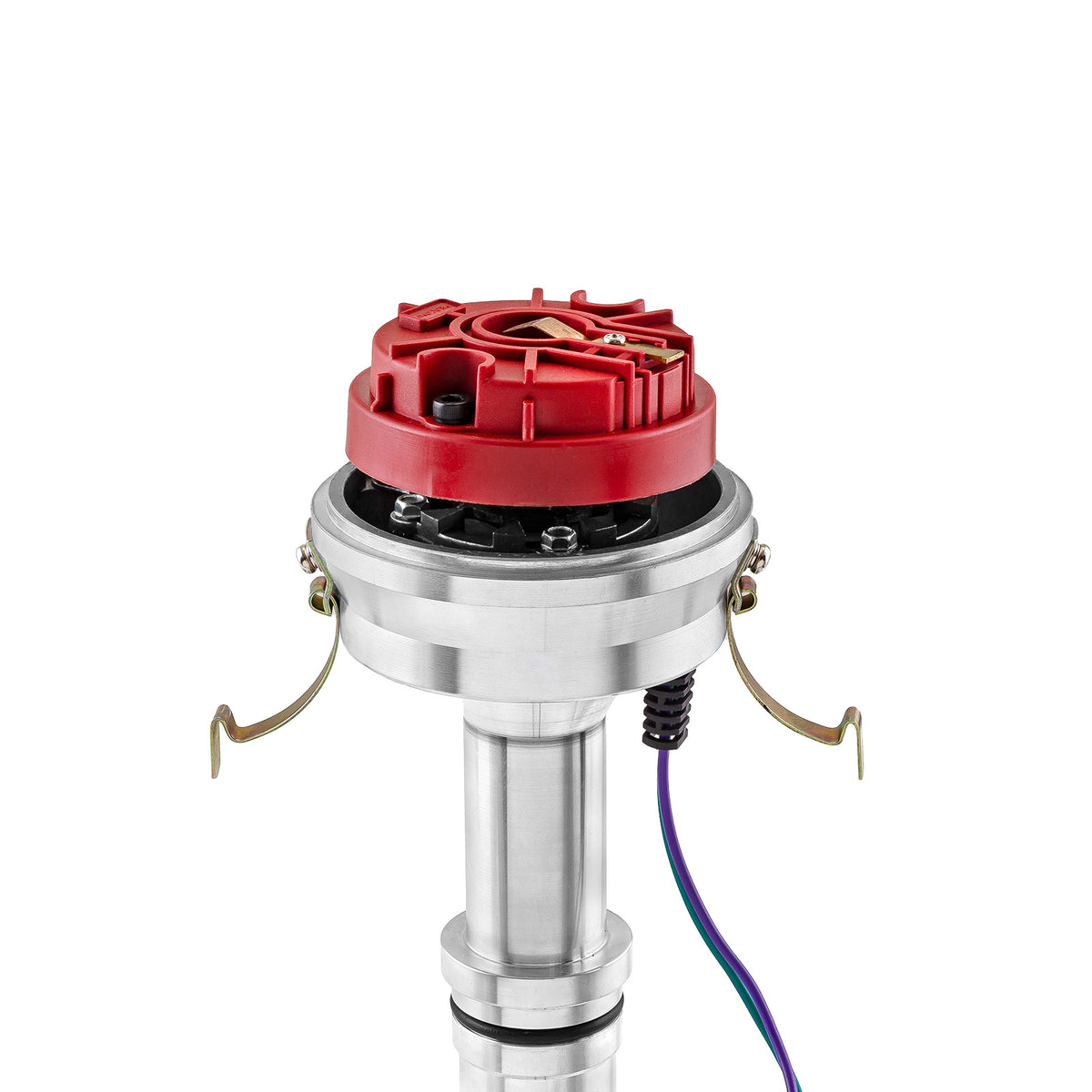 Ford 351W Windsor 8400 Series Pro Billet Distributor [Blue]