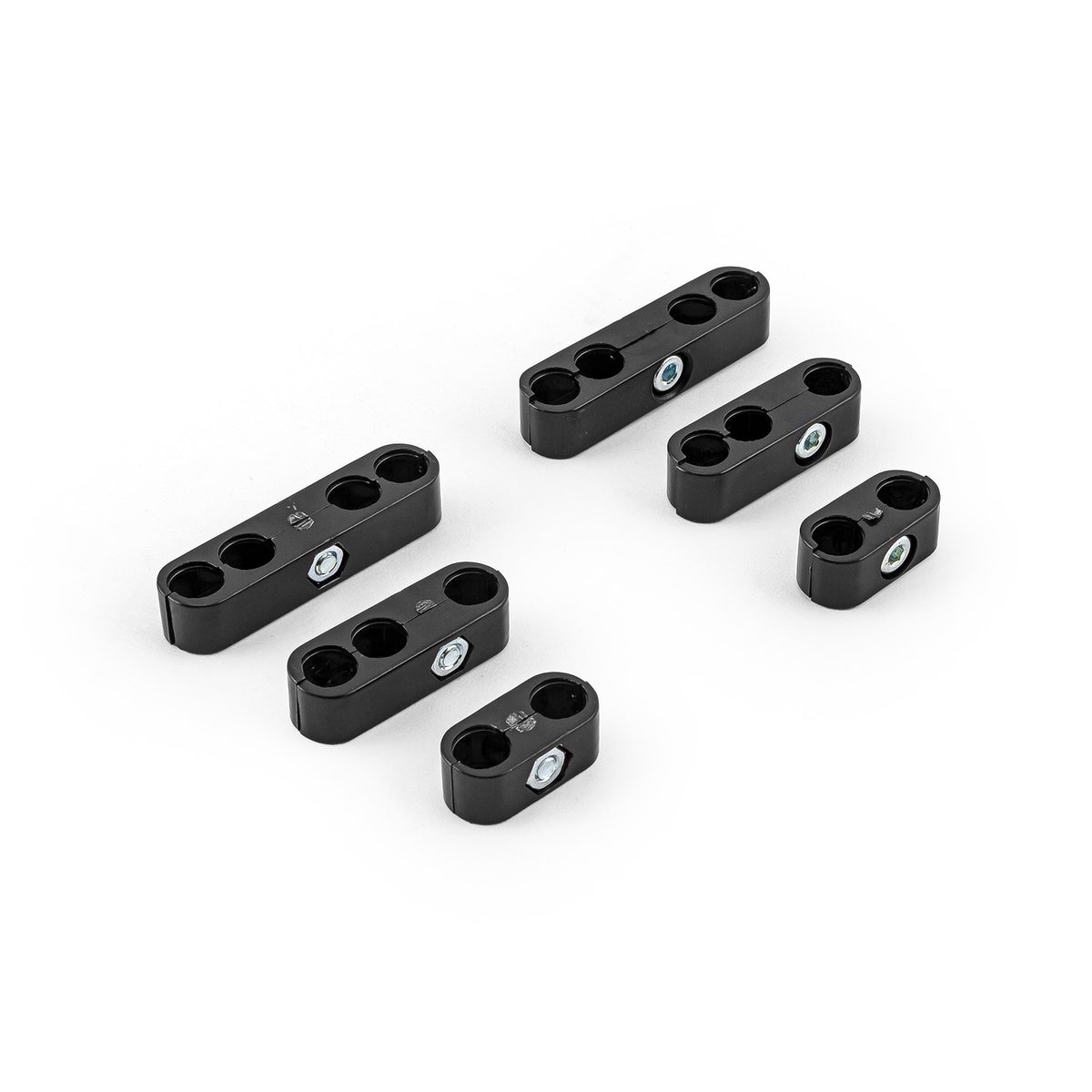 Universal Black Plastic Pro 7 - 9.5mm Spark Plug Wire Separator Set