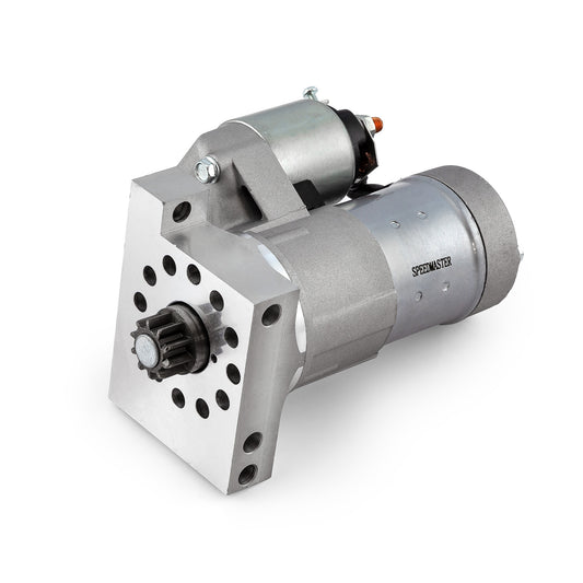 Chevy SBC 350 BBC 454 10" 153T 11" 168T Mini High-Torque 4Hp Starter [Satin]