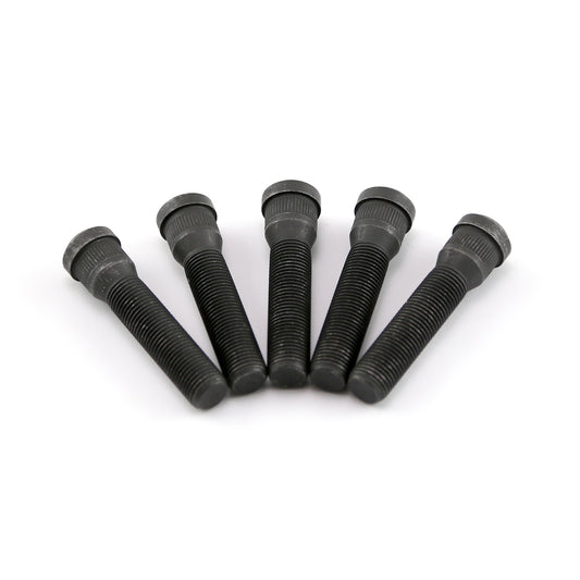 1/2" Unf x 3" Long 0.630" Knurled Wheel Studs (Qty. 5)