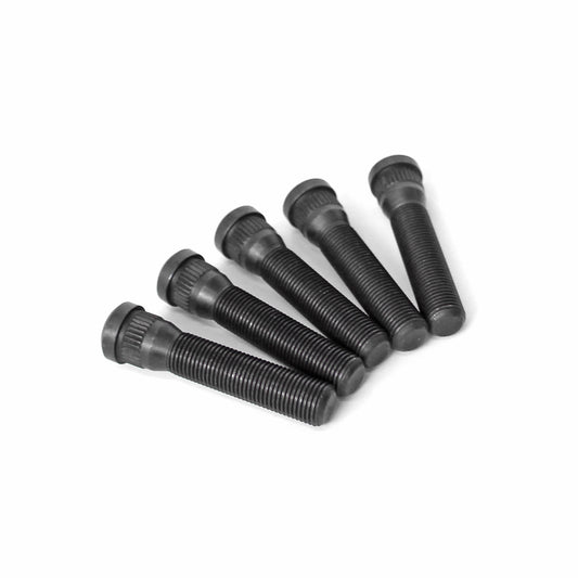 1/2" Unf X 2" Long 0.6100" Knurled Wheels Studs (Qty. 5)