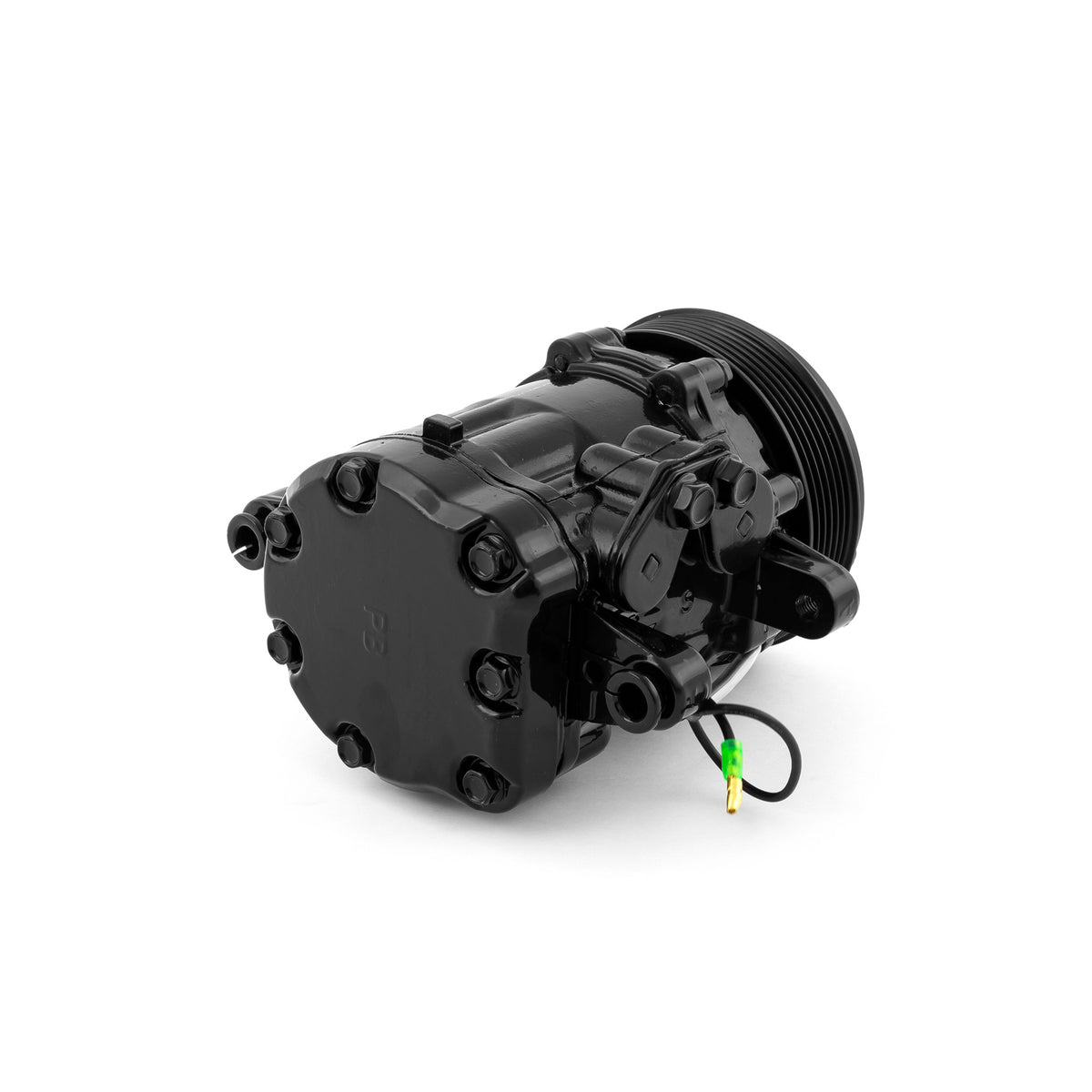 Serpentine Belt Sanden Style 7176 Small Body Black AC Air Compressor