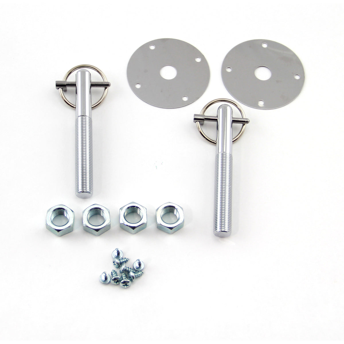 Universal 3/16" Flip Lock Style Hood Pin Kit