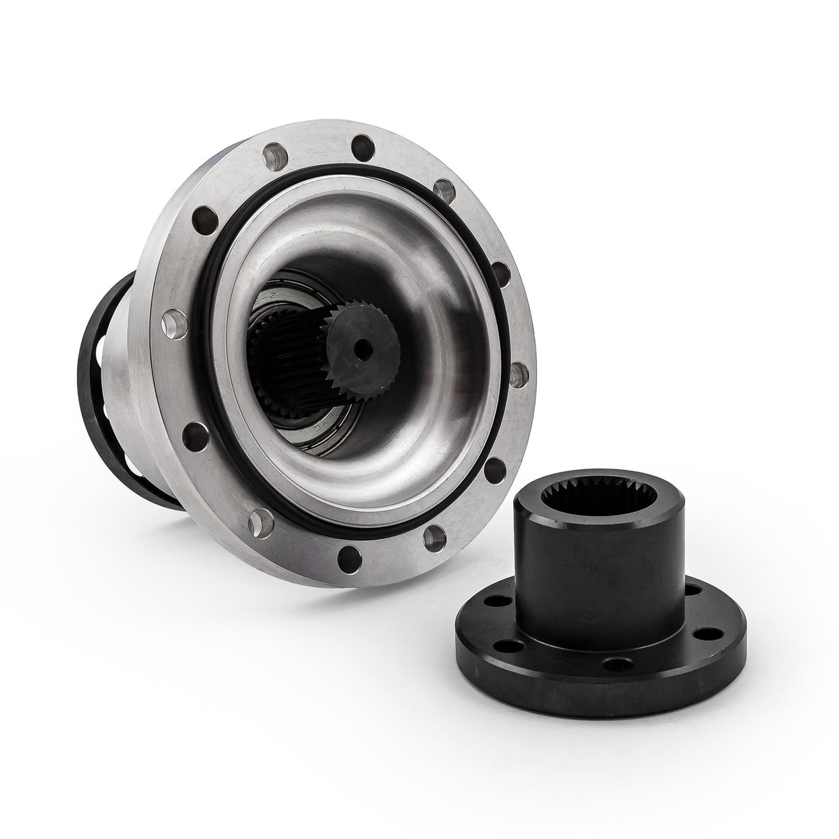 Billet Aluminum Supercharger Snout with Coupler 3.90" (100mm) Long