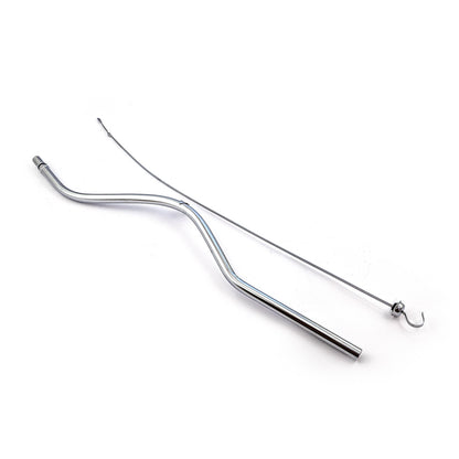 Chevy Gm Turbo Th350 34" Transmission Dipstick and Tube to Chrome