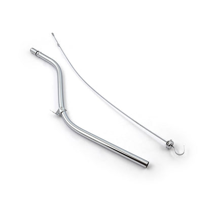 Chevy Gm Turbo Th350 27" Transmission Dipstick and Tube to Chrome
