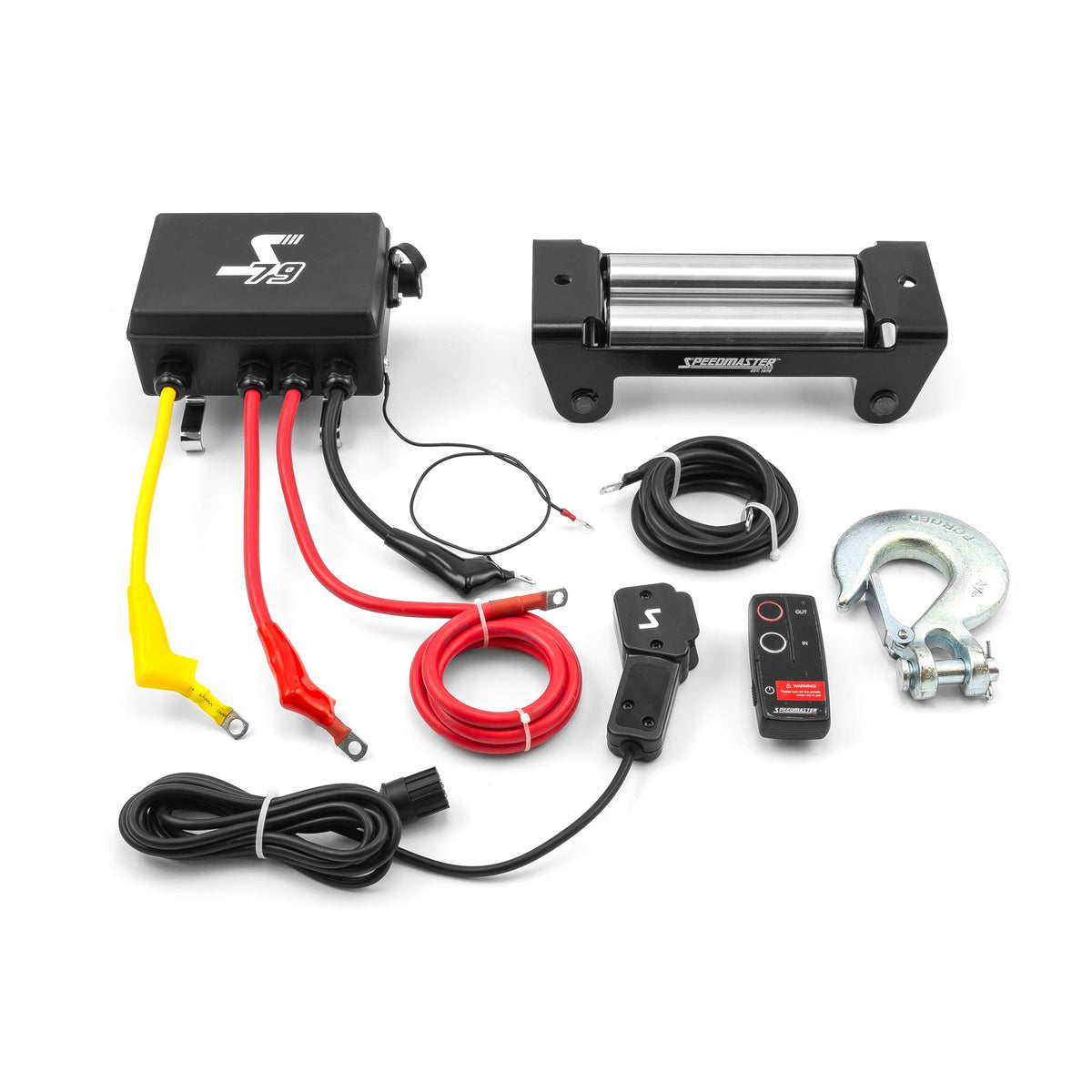 15000lbs / 6803kgs 12V Electric 4wd Winch Kit w/ Wireless Remote Control