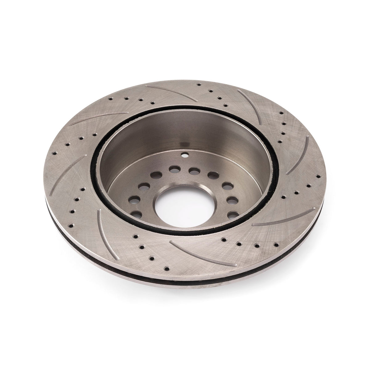 Brake Rotor Right Rear Drilled Slotted 12.375" Dia. 2.785" Center