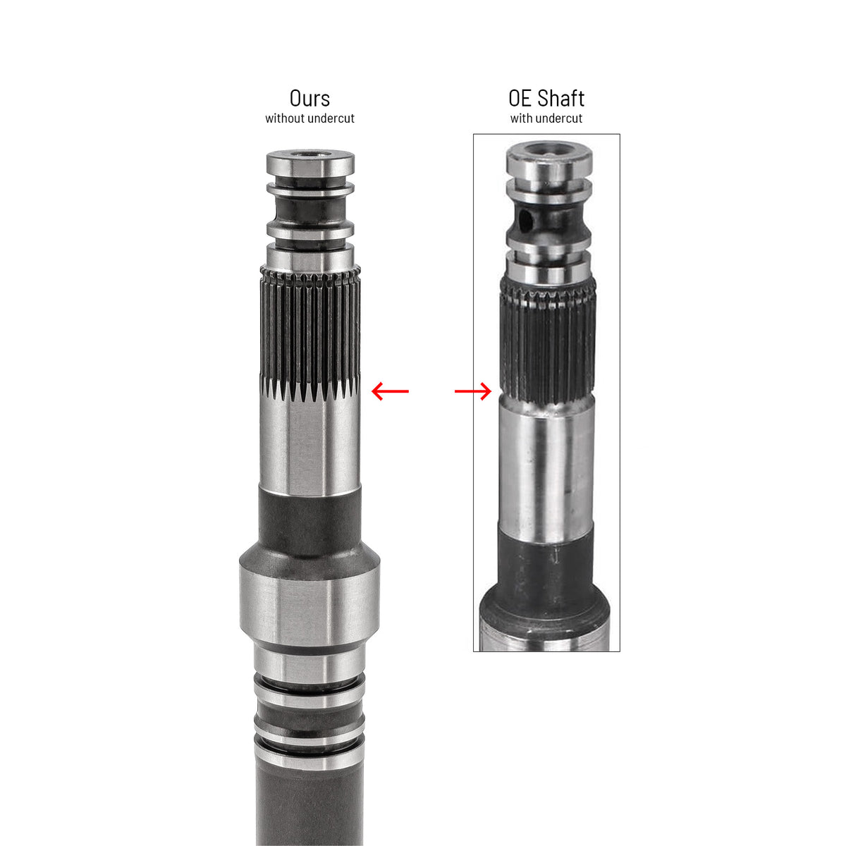 GM 4L80 Stock Spline Automatic Transmission 300M Input Shaft [34670-01]